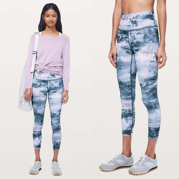 lululemon athletica Pants - 🌞Lululemon Wunder Under High-Rise Tight 25" Leggings Azurite Seashell Multi 4